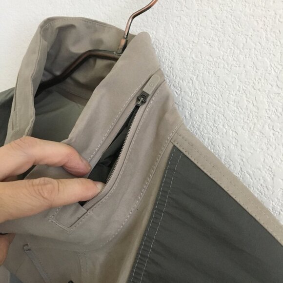 LULULEMON Gathering Storm Short Jacket Womens Size 4 Waterproof Windproof Beige - Picture 10 of 16